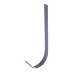 Кронштейн желоба Grand Line металлический d125 мм 210 мм графитовый серый RAL 7024