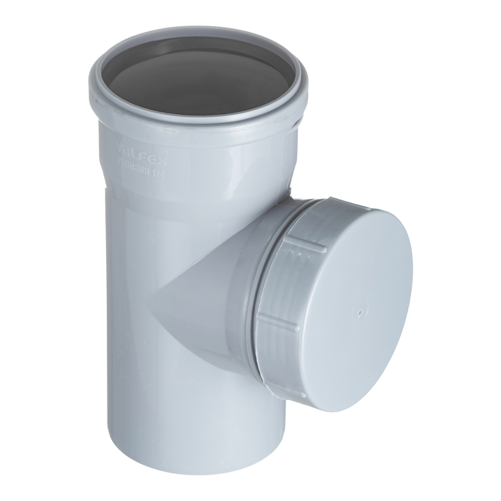 original-15065.jpg Ревизия Valfex d110 мм пластиковая для внутренней канализации (20103110) — изображение 1
