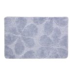 Коврик для ванной серый 90х60 см WasserKraft Diemel (BM-2211)