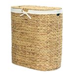 Корзина для белья WasserKraft Dill 330х580х610 мм 87,1 л светло-коричневая (WB-610-L)