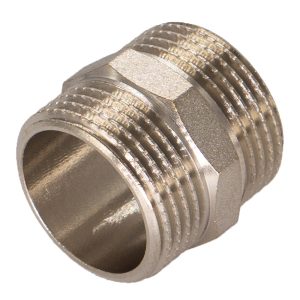 Ниппель CTM 1 1/2 НР(ш) х 1 1/2 НР(ш) латунный (CRNM0112)