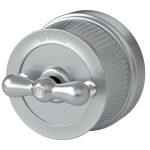 Выключатель Werkel Ретро двухклавишный накладной матовый хром на 4 положения (a044913)