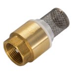 Клапан обратный СТМ 1/2 ВР(г) х 1/2 ВР(г) с несъемной сеткой (CBCVF012)