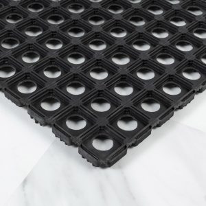 Коврик придверный резиновый Руберг 100х150 см черный