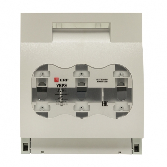 original-15999.jpg Выключатель-разъединитель откидного типа EKF PROxima УВРЭ (uvre-630) 3P 630А 30 кА 690 В на монтажную панель под предохранители ППН — изображение 1