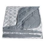 Покрывало 200х220 см Melissa Витраж двустороннее стеганое зеленое (509172/2)