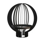 Чаша костровая Сфера 1000 мм плоское дно