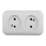 Розетка Svet накладная белая (0215-00371)