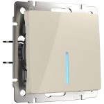Выключатель Werkel одноклавишный встраиваемый слоновая кость (a051481)