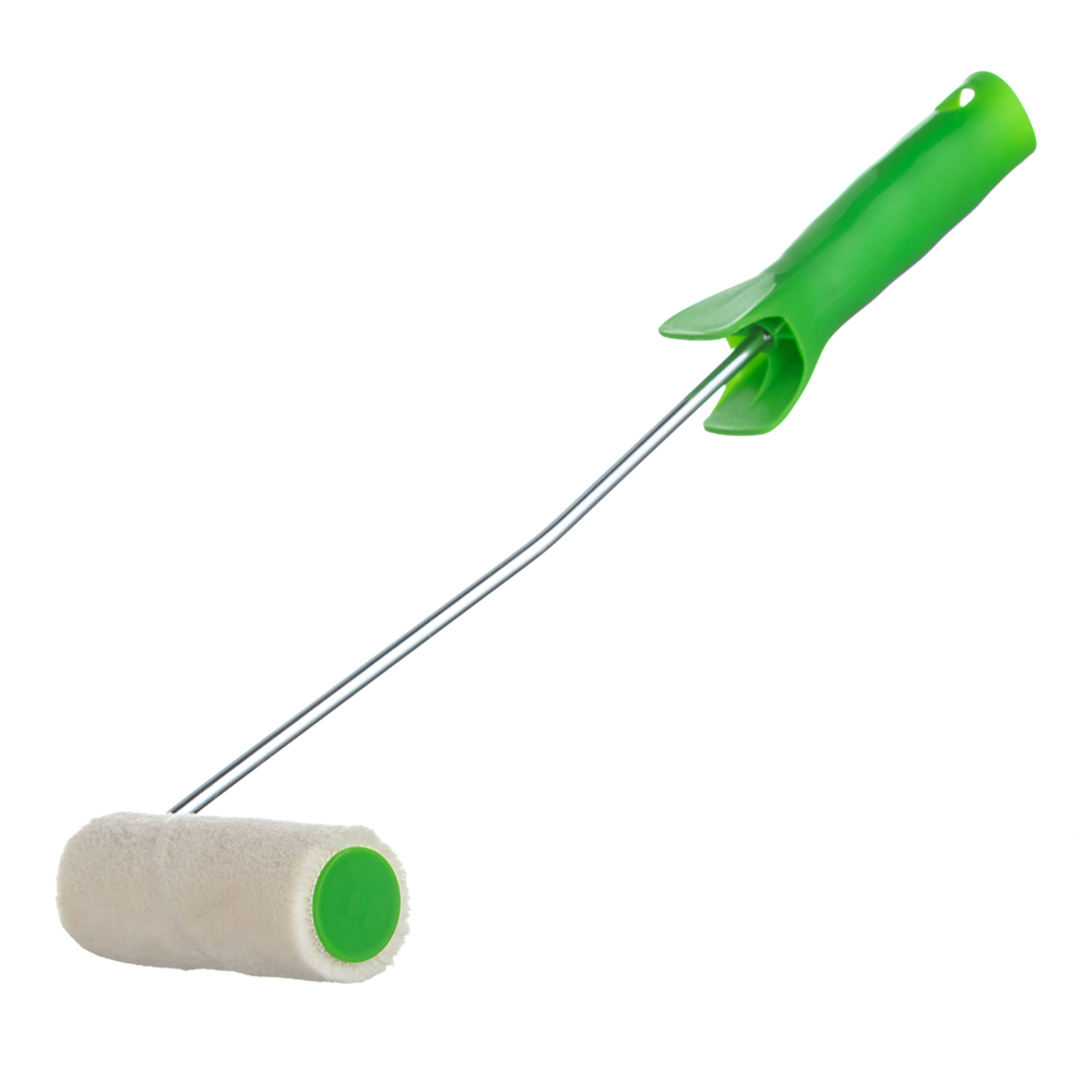 original-16870.jpg Валик велюр 100 мм d42 мм ворс 4 мм для алкидной основы с ручкой Wenzo Siena — изображение 1