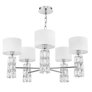 Люстра подвесная Maytoni Talento E14 200 Вт 15 кв.м (DIA008PL-05CH)