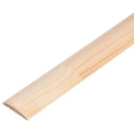 Наличник 4310 68х12х2150 мм массив без покрытия прямой полукруглый (5 шт.)