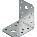 Уголок крепежный оцинкованный 70х70х55х2.5 мм GAH ALBERTS