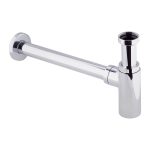 Сифон для раковины Wirquin Linies 1 1/4х32 мм без выпуска с отводом хром (31608002/30987189)
