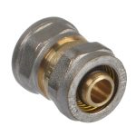 Соединитель прямой Terma 20 обж(ц) х 3/4 ВР(г) (35079)