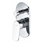 Смеситель для душа встраиваемый WasserKraft Donau однорычажный хром (5341)