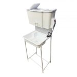 Умывальник дачный Акватекс 17 л с подогревом белый