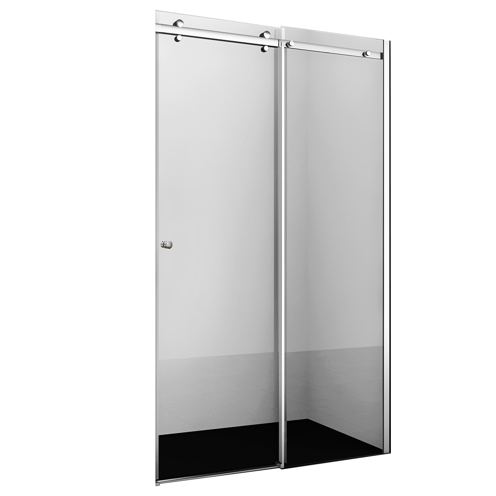 original-17927.jpg Душевая дверь WasserKraft Vils 56R стекло прозрачное 120х200 см профиль хром 6 мм раздвижная (56R05) — изображение 1