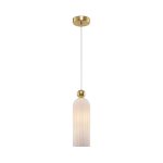 Светильник подвесной Maytoni Antic E14 40 Вт 3 кв.м золото/белый IP20 (MOD302PL-01W)