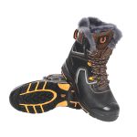 Ботинки рабочие натуральный мех с высокими берцами размер 43 черные Мистраль Perfekt Protection (125180)