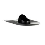 Проходной элемент Поливент для кровли из гибкой черепицы черный RAL 9005