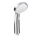 Лейка для душа Lemark d80 мм 1 режим без шланга пластик хром (LM0211C)