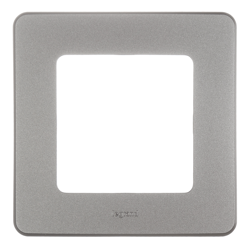 original-18589.jpg Рамка Legrand Inspiria одноместная дымчатая (673937) — изображение 1