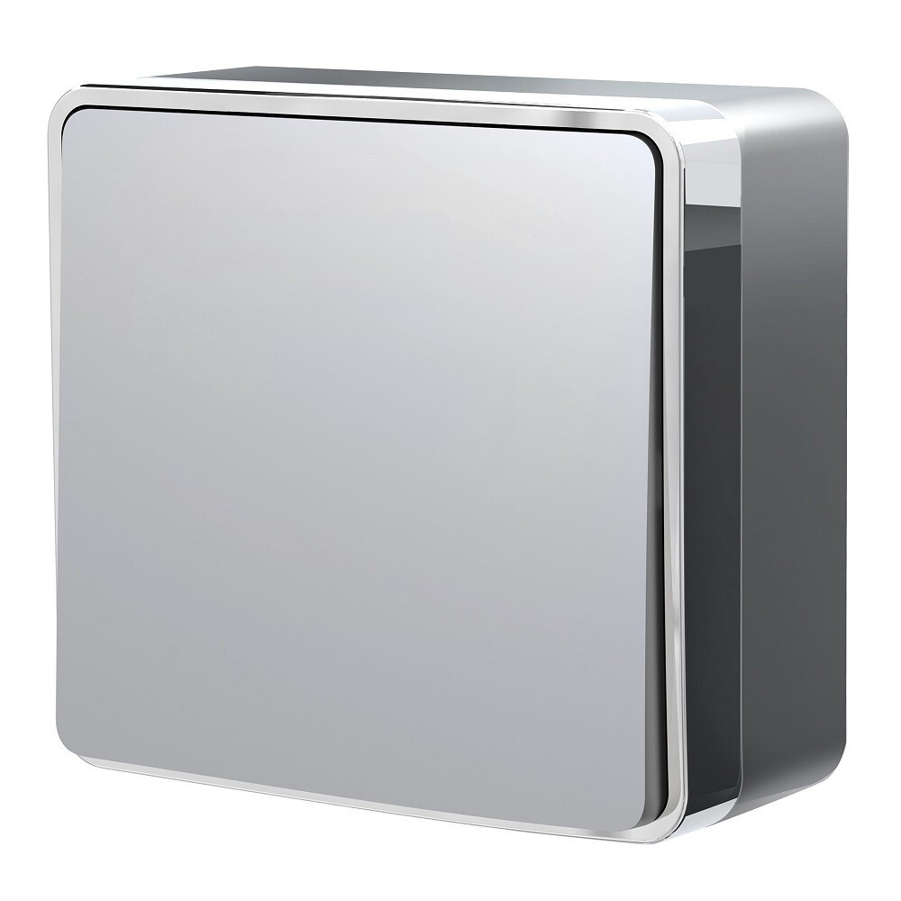 original-1870.jpg Выключатель Werkel Gallant одноклавишный накладной серебряный (a052765) — изображение 1