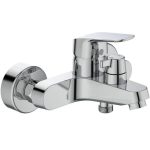Смеситель для ванны Ideal Standard Ceraflex хром однорычажный с коротким изливом без лейки (B1740AA)