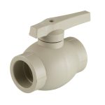 Кран шаровой полипропиленовый Valfex 50 мм серый (10144050Г)