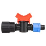 Кран переходной 1/2 для капельной трубки 16 мм MasterProf пластиковый (ДС.071872)