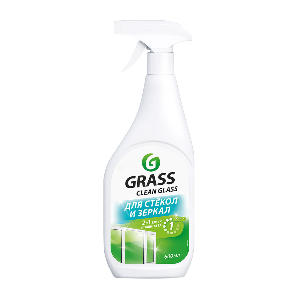 original-19283.jpg Средство Grass Clean Glass для мытья стекол и зеркал супер блеск 600 мл — изображение 1