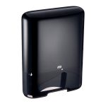 Диспенсер Tork для листовых полотенец Singlefold сложения ZZ и C (H3) пластик черный (553008)