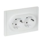 Розетка IEK Forte&Piano FP224 встраиваемая белая (FP-R21-16-1-K01)