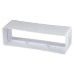 Соединитель прямой пластиковый для плоских воздуховодов 60х204 мм