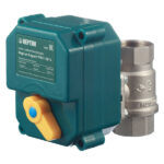 Кран шаровой с электроприводом латунный Neptun Bugatti Pro 3/4 ВР(г) х 3/4 ВР(г) мини прямой 12 В (NEPBugPro12-34)