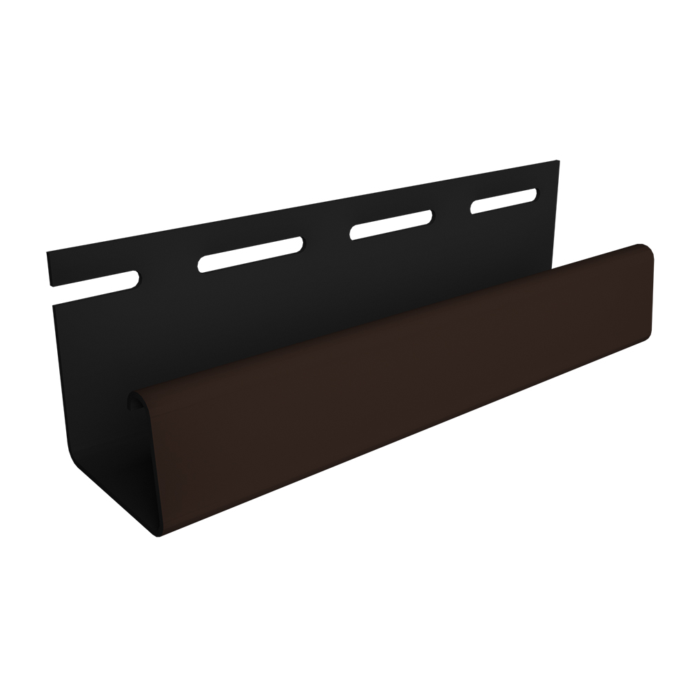 original-20024.jpg J-профиль Docke 3000 мм шоколадный 26 мм — изображение 1