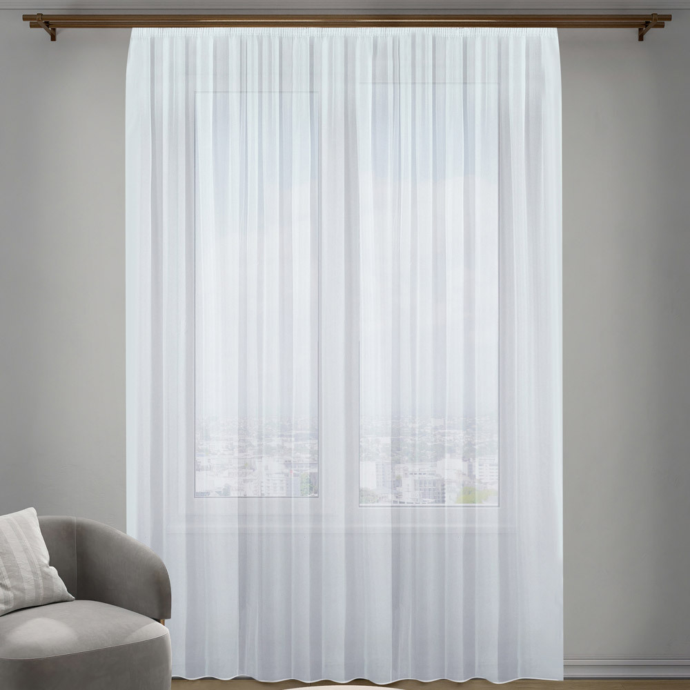 original-20201.jpg Тюль вуаль белый 300х270 см Decofest Мия (153.725) — изображение 1