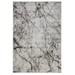 Ковер 1,6х2,3 м прямоугольный Agata серый