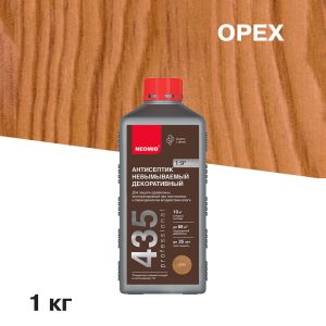 Антисептик Neomid 435 невымываемый для дерева биозащитный концентрат 1:9 1 кг орех