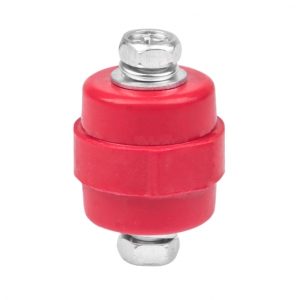 Изолятор EKF PROxima SM-25 IP30 275 А с болтом и шайбой пластиковый красный (10 шт.) (plc-sm-25)