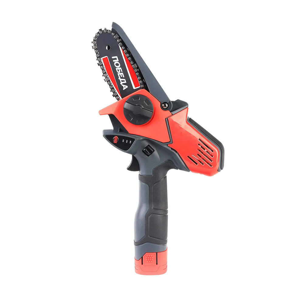 original-20866.jpg Пила цепная аккумуляторная Победа ПА 150 14,4 В 4" шаг 1/4" паз 1,1 мм 28 звеньев Li-Ion 1,5Ач 1 АКБ и ЗУ (250205150) — изображение 1