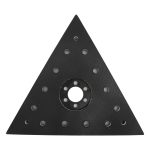 Тарелка опорная треугольная для эксцентриковой шлифмашины КМ DS-750 280 мм