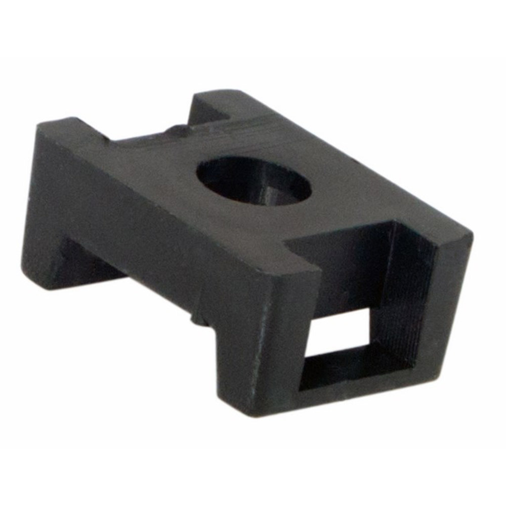 original-21137.jpg Площадка для крепления стяжек Rexant 22х16 мм черная (100 шт.) (07-2103) — изображение 1