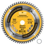 Диск пильный по дереву Diamond Industrial WoodMaker 185х20х2,2 мм 60 зубьев (DIDD185Z60)