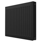 Радиатор стальной панельный тип 22 Royal Thermo Compact 500х600 мм1/2 боковое подключение черный