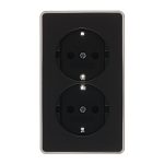 Розетка Werkel Gallant накладная черная (a050977)