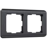 Рамка Werkel Stream двухместная графит (a051267)