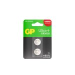 Батарейка GP Batteries Ultra+ Литий таблетка CR2025 3 В (2 шт.) (GP CR2025UP-2CCRSBC2)