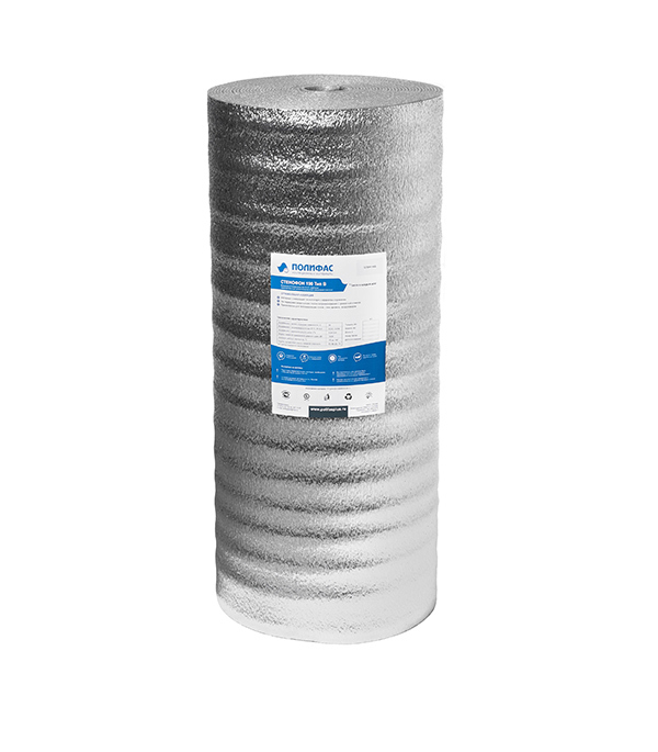 original-21876.jpg Теплоизоляция отражающая универсальная Стенофон НПЭ ЛП 190 тип В 5 мм 1х25 м — изображение 1